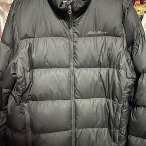 Eddie Bauer Black Puffer Jacket